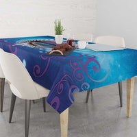New Zealand Matapouri Beach Landscape Tablecloth LT05 - Polynesian Pride