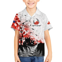Kei Wareware Tatou New Zealand ANZAC Day Hawaiian Shirt Lest We Forget LT05 - Polynesian Pride