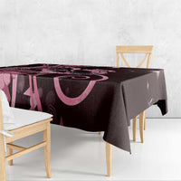 New Zealand Valentine Tablecloth Aroha Sweet Pink Piwakawaka LT05 - Polynesian Pride