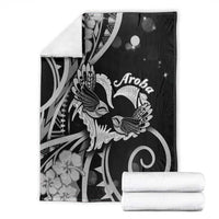 New Zealand Valentine Blanket Aroha Gray Piwakawaka LT05 - Polynesian Pride