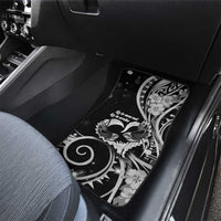 New Zealand Valentine Car Mats Aroha Gray Piwakawaka LT05 - Polynesian Pride