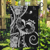 New Zealand Valentine Garden Flag Aroha Gray Piwakawaka LT05 Garden Flag Gray - Polynesian Pride