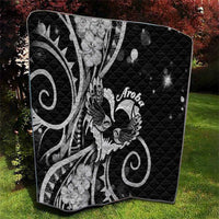 New Zealand Valentine Quilt Aroha Gray Piwakawaka