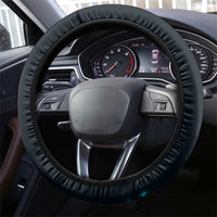 New Zealand Valentine Steering Wheel Cover Aroha Cyan Piwakawaka LT05 - Polynesian Pride