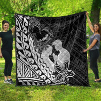 Alofa Samoa Valentine Black Quilt Love Is The Greatest Thing