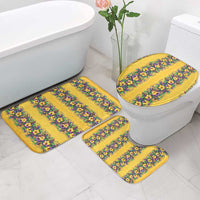 Aloha Hawaii Mardi Gras Bathroom Set Gold Style LT05 - Polynesian Pride