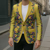 Aloha Hawaii Mardi Gras Blazer Gold Style LT05 - Polynesian Pride