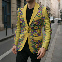 Aloha Hawaii Mardi Gras Blazer Gold Style LT05 - Polynesian Pride