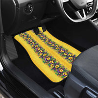 Aloha Hawaii Mardi Gras Car Mats Gold Style LT05 - Polynesian Pride