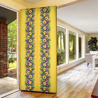 Aloha Hawaii Mardi Gras Door Cover Gold Style LT05 - Polynesian Pride