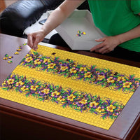 Aloha Hawaii Mardi Gras Puzzle Gold Style LT05 - Polynesian Pride