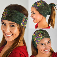 Hawaii Mardi Gras Neck Gaiter Tropical Flowers Glitter Style LT05 - Polynesian Pride