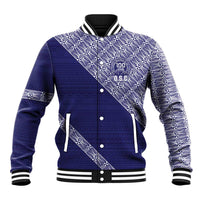 Tonga Queen Salote College Baseball Jacket 100 Years Anniversary Navy Color LT05 Unisex Navy - Polynesian Pride