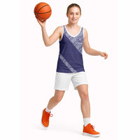 Tonga Queen Salote College Basketball Jersey 100 Years Anniversary Navy Color LT05 - Polynesian Pride