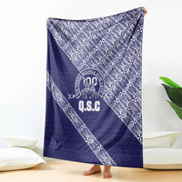 Tonga Queen Salote College Blanket 100 Years Anniversary Navy Color LT05 - Polynesian Pride