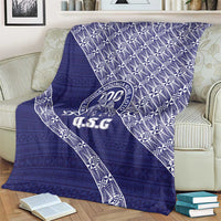 Tonga Queen Salote College Blanket 100 Years Anniversary Navy Color LT05 - Polynesian Pride