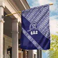 Tonga Queen Salote College Garden Flag 100 Years Anniversary Navy Color LT05 House Flag Navy - Polynesian Pride
