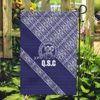 Tonga Queen Salote College Garden Flag 100 Years Anniversary Navy Color LT05 Garden Flag Navy - Polynesian Pride