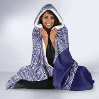 Tonga Queen Salote College Hooded Blanket 100 Years Anniversary Navy Color LT05 - Polynesian Pride