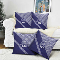 Tonga Queen Salote College Pillow Cover 100 Years Anniversary Navy Color LT05 - Polynesian Pride