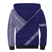 Tonga Queen Salote College Sherpa Hoodie 100 Years Anniversary Navy Color LT05 - Polynesian Pride