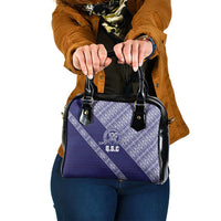 Tonga Queen Salote College Shoulder Handbag 100 Years Anniversary Navy Color LT05 One Size Navy - Polynesian Pride