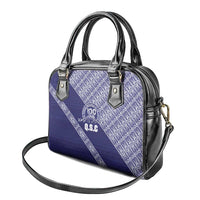 Tonga Queen Salote College Shoulder Handbag 100 Years Anniversary Navy Color LT05 - Polynesian Pride