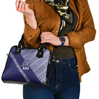 Tonga Queen Salote College Shoulder Handbag 100 Years Anniversary Navy Color LT05 - Polynesian Pride