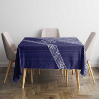 Tonga Queen Salote College Tablecloth 100 Years Anniversary Navy Color LT05 - Polynesian Pride