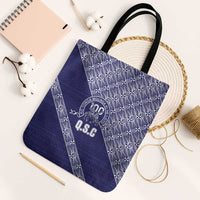Tonga Queen Salote College Tote Bag 100 Years Anniversary Navy Color LT05 Black Strap One Size Navy - Polynesian Pride
