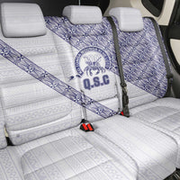 Tonga Queen Salote College Back Car Seat Cover 100 Years Anniversary White Color