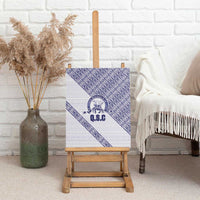 Tonga Queen Salote College Canvas Wall Art 100 Years Anniversary White Color LT05 - Polynesian Pride