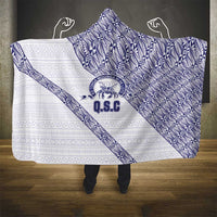 Tonga Queen Salote College Hooded Blanket 100 Years Anniversary White Color LT05 - Polynesian Pride