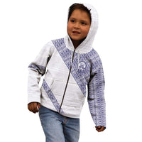 Tonga Queen Salote College Kid Hoodie 100 Years Anniversary White Color LT05 - Polynesian Pride