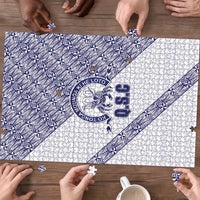Tonga Queen Salote College Puzzle 100 Years Anniversary White Color LT05 - Polynesian Pride