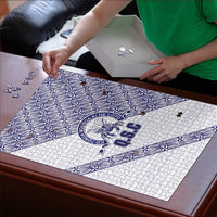 Tonga Queen Salote College Puzzle 100 Years Anniversary White Color LT05 - Polynesian Pride