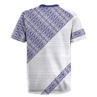 Tonga Queen Salote College Rugby Jersey 100 Years Anniversary White Color LT05 - Polynesian Pride