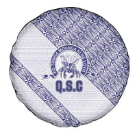 Tonga Queen Salote College Spare Tire Cover 100 Years Anniversary White Color LT05 - Polynesian Pride