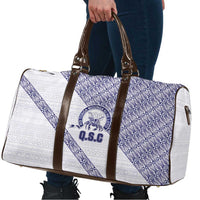 Tonga Queen Salote College Travel Bag 100 Years Anniversary White Color