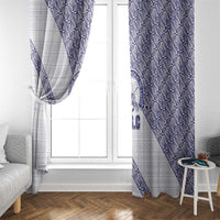 Tonga Queen Salote College Window Curtain 100 Years Anniversary White Color LT05 - Polynesian Pride