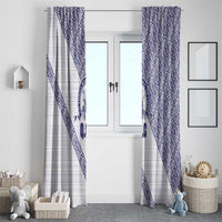 Tonga Queen Salote College Window Curtain 100 Years Anniversary White Color LT05 - Polynesian Pride