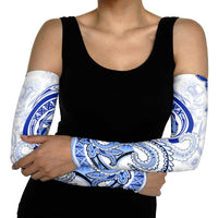 Polynesia Paisley Arm Sleeves Mix Navy Polynesian Pattern - Polynesian Pride