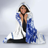 Polynesia Paisley Hooded Blanket Mix Navy Polynesian Pattern LT05 - Polynesian Pride