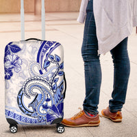 Polynesia Paisley Luggage Cover Mix Navy Polynesian Pattern