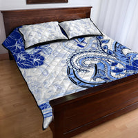 Polynesia Paisley Quilt Bed Set Mix Navy Polynesian Pattern LT05 - Polynesian Pride