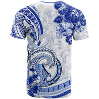 Polynesia Paisley T Shirt Mix Navy Polynesian Pattern LT05 - Polynesian Pride