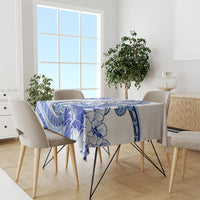 Polynesia Paisley Tablecloth Mix Navy Polynesian Pattern LT05 - Polynesian Pride