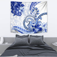 Polynesia Paisley Tapestry Mix Navy Polynesian Pattern LT05 - Polynesian Pride