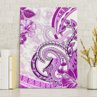 Polynesia Paisley Canvas Wall Art Mix Pink Polynesian Pattern LT05 Without Frame Pink - Polynesian Pride