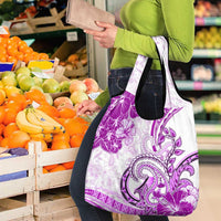 Polynesia Paisley Grocery Bag Mix Pink Polynesian Pattern LT05 - Polynesian Pride
